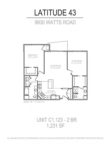Floor plan C1123