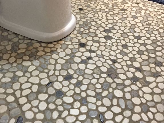 Bathroom floor