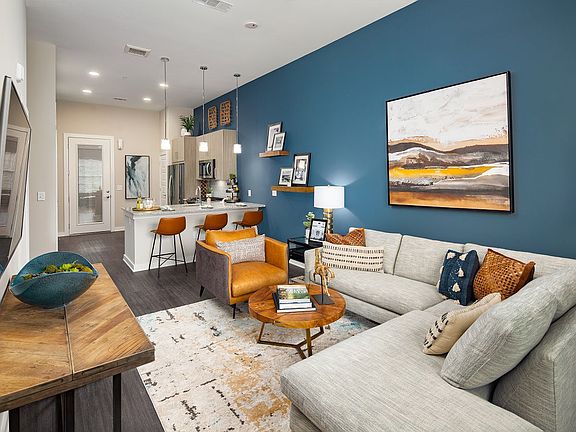 Living Room and Dining Area