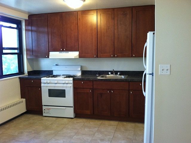 Plenty of cabinet storage & gas stove