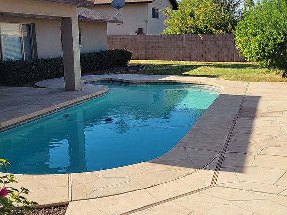 backyard pool