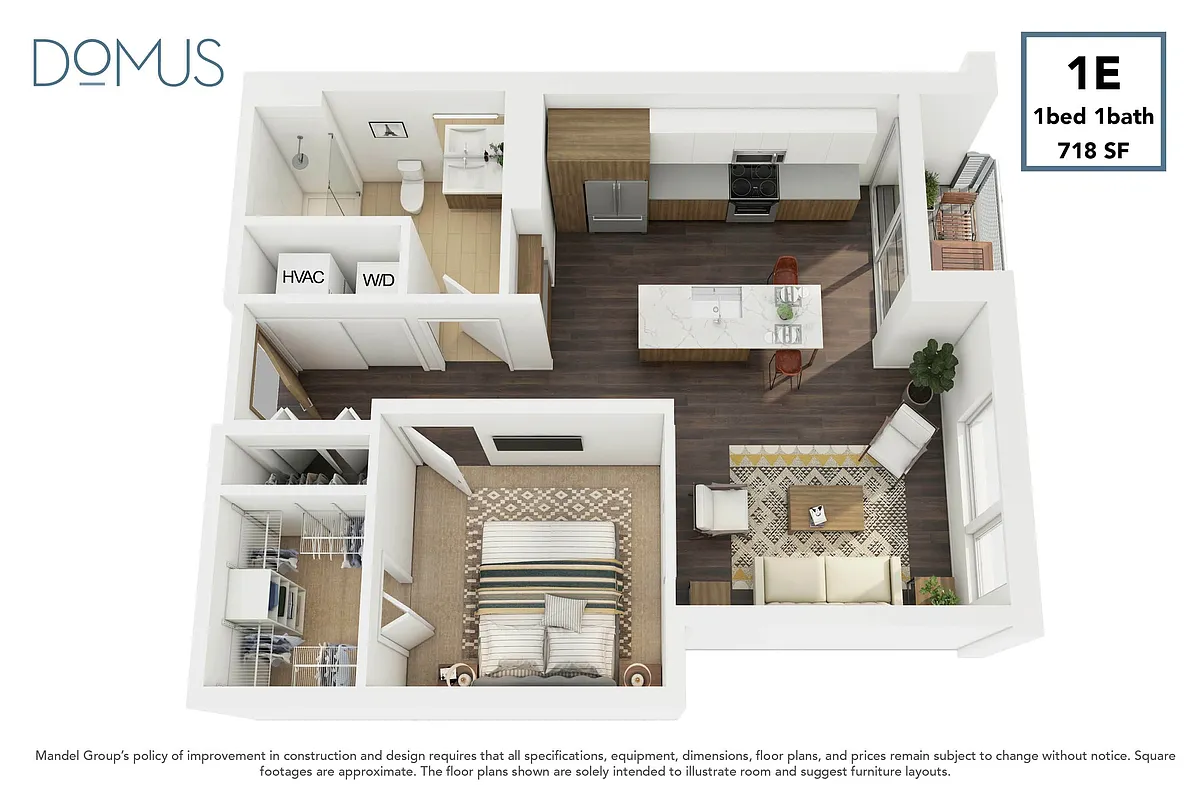 Floor plan 1E