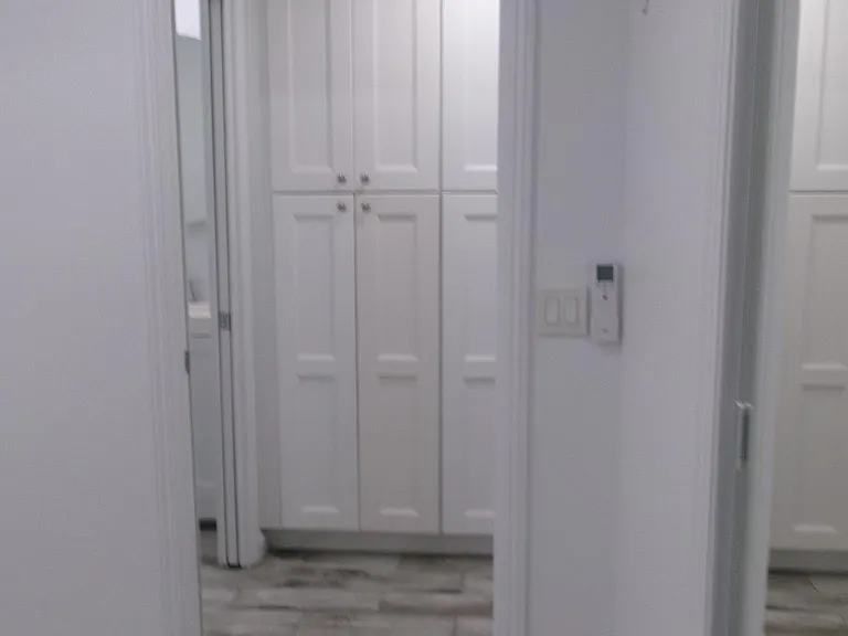 In bedroom looking at hall.. bath on the left