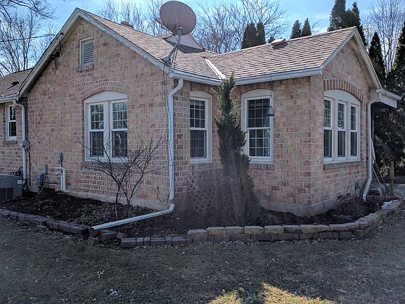 Front left side of house