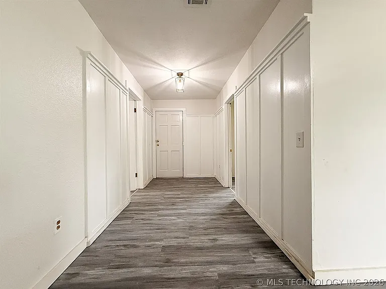 Front door from living room