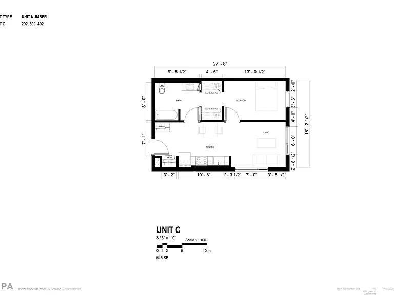 Unit C Floor Plan Unit C Floor Plan