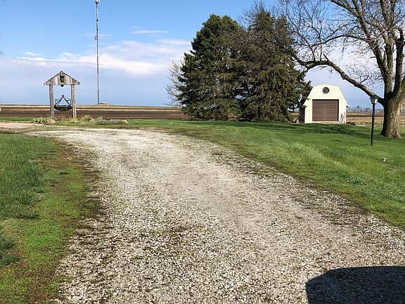 Driveway and garden shed