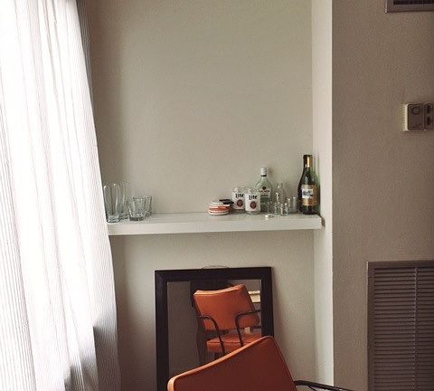 mini bar shelving