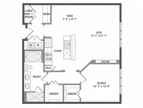 Floor plan A9