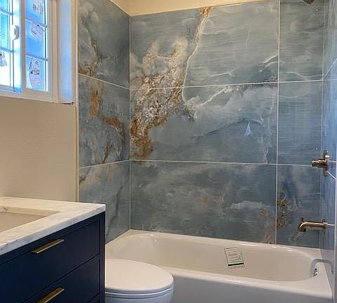 This is the master bedroom bathroom.
