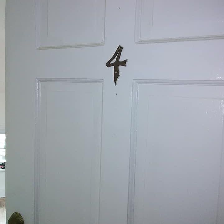 New heavy-duty door.