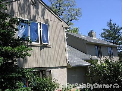 From fenced rear yard