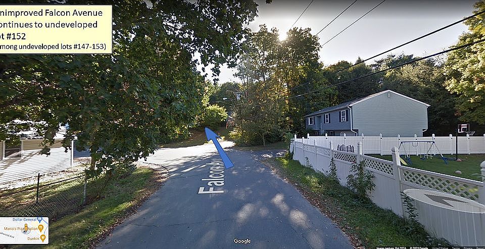 Unimproved Falcon Avenue