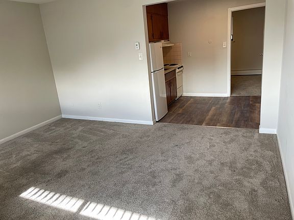 Living room and kitchen