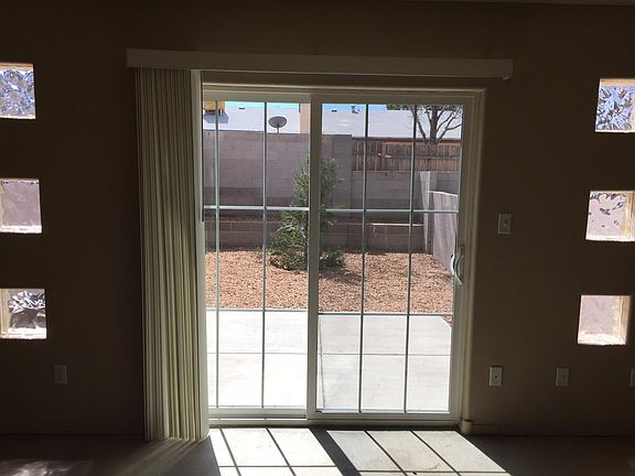 Back patio to private yard