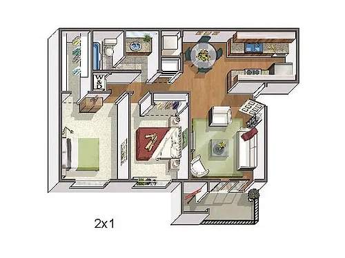 Floor plan Telluride