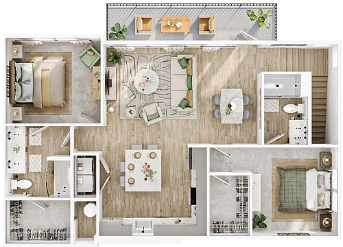 Floor plan B5