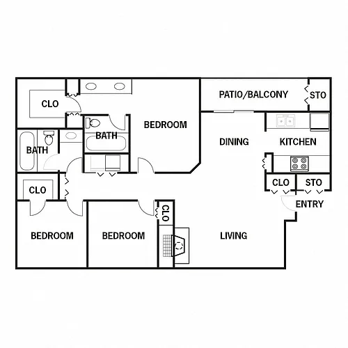 Floor plan E