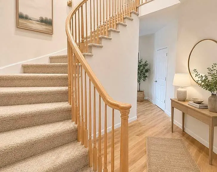 Curved Staircase