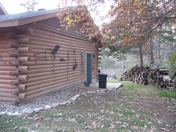 north view of garage/house