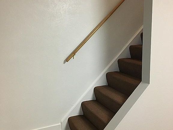 carpeted stairs and bedrooms