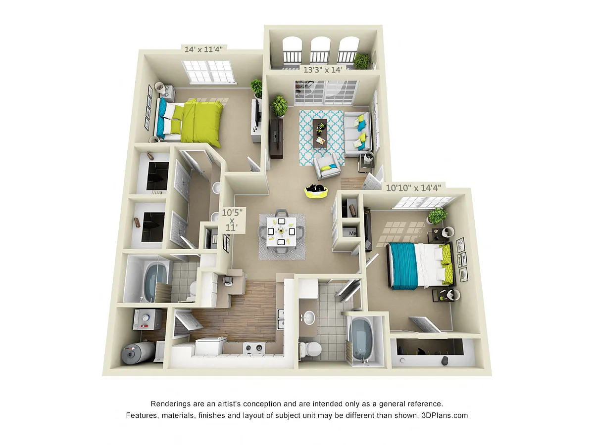 Floor plan Roper