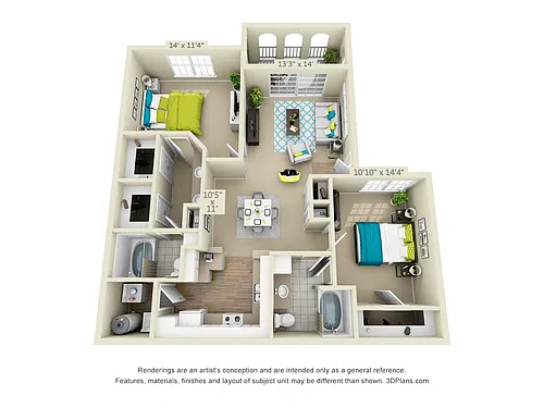 Floor plan Roper