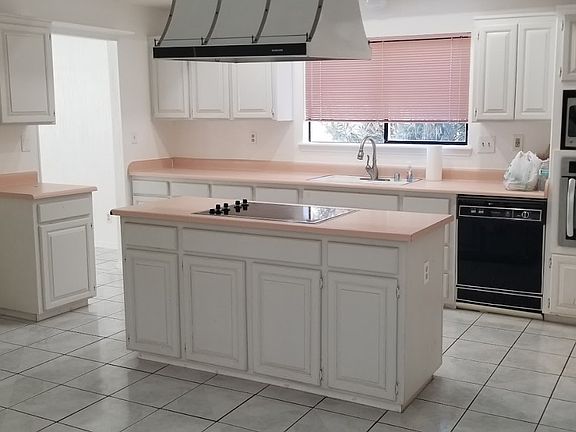 Spacious kitchen.