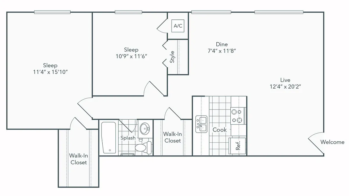 Floor plan Bristol