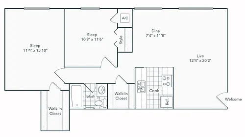 Floor plan Bristol
