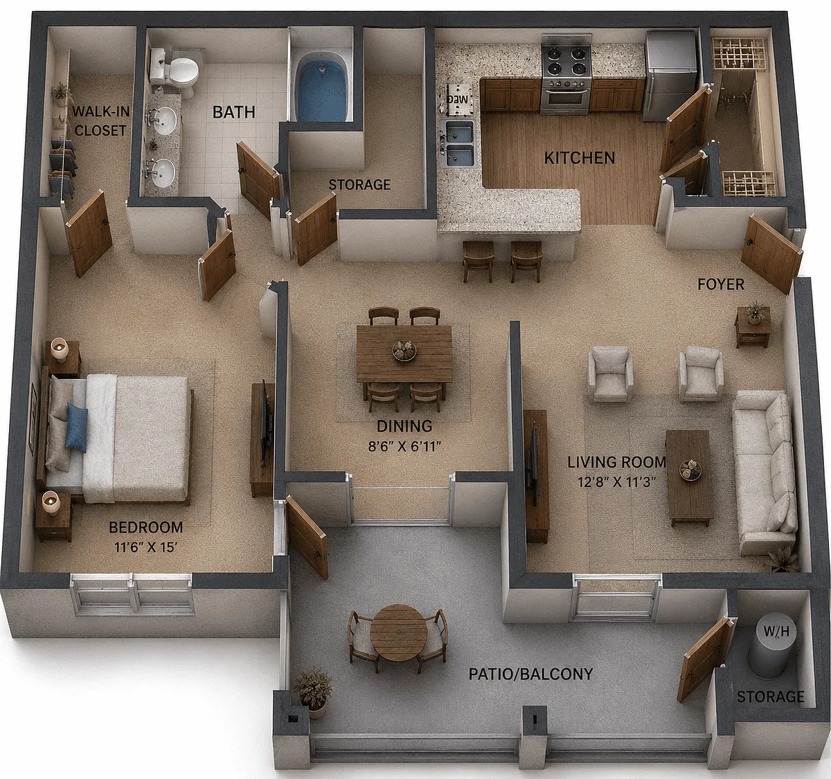 Floor plan Mojave