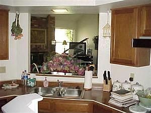 Kitchen View Looking Into The Living Room