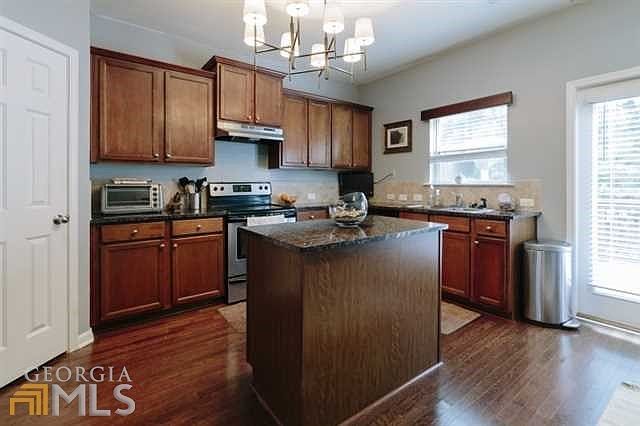Gourmet Kitchen With Hardwood Floors