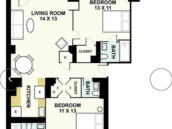 2nd image of 120 W 23rd St APT 11B