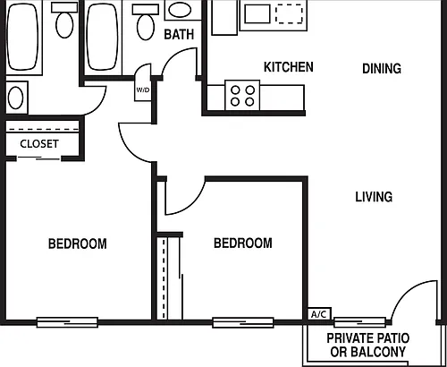 Floor plan The Cypress 2