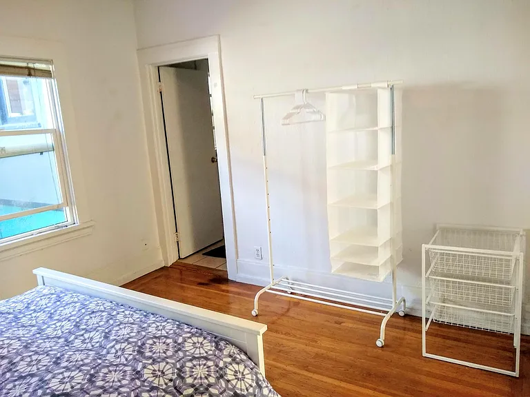 bedroom off dining room (with attached bathroom)
