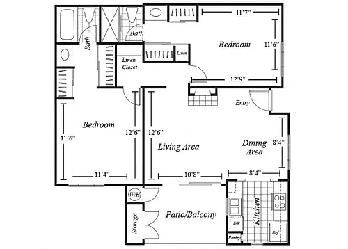Floor plan B2