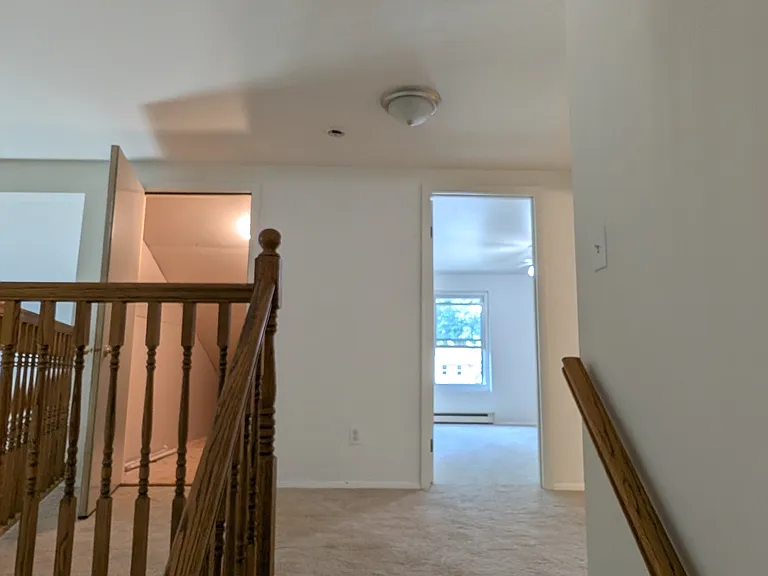 View from middle landing