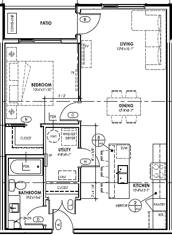 Floor plan C