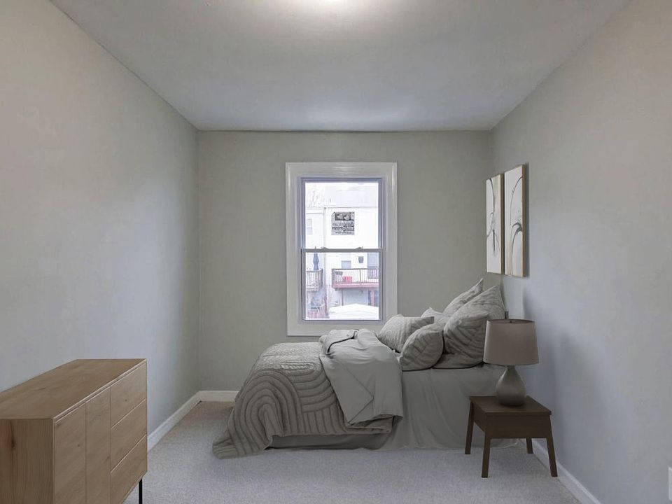 Room virtually staged