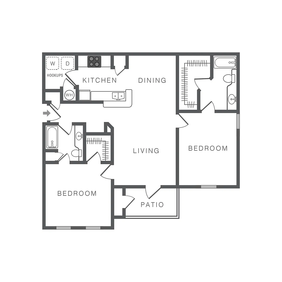 Floor plan B1