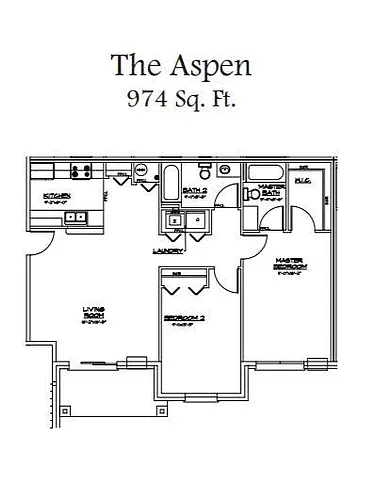 Floor plan The Aspen