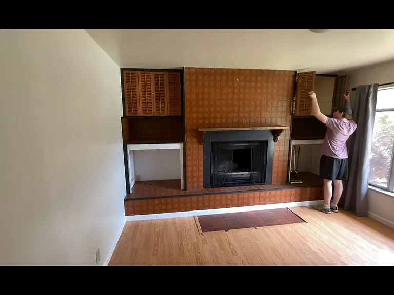 Living Room and Fireplace