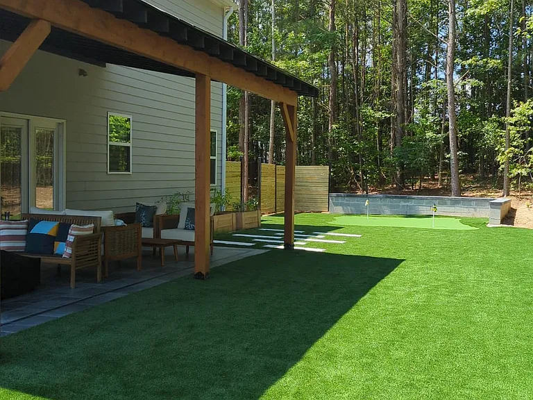 Backyard - Corner View