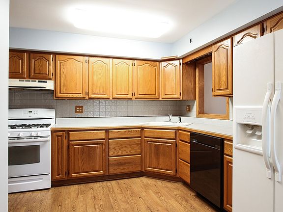 Open Kitchen with a pantry closet.  All appliances stay.