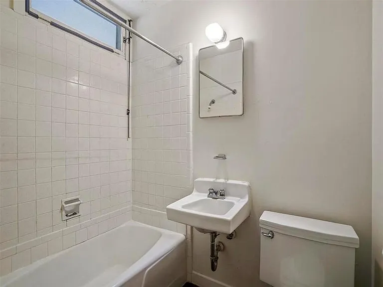 Bathroom with full size tub.