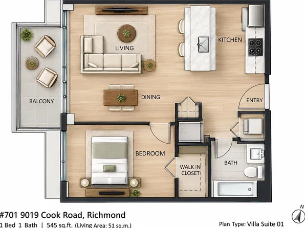 9019 Cook Rd #701, Richmond, BC V6Y 1T9