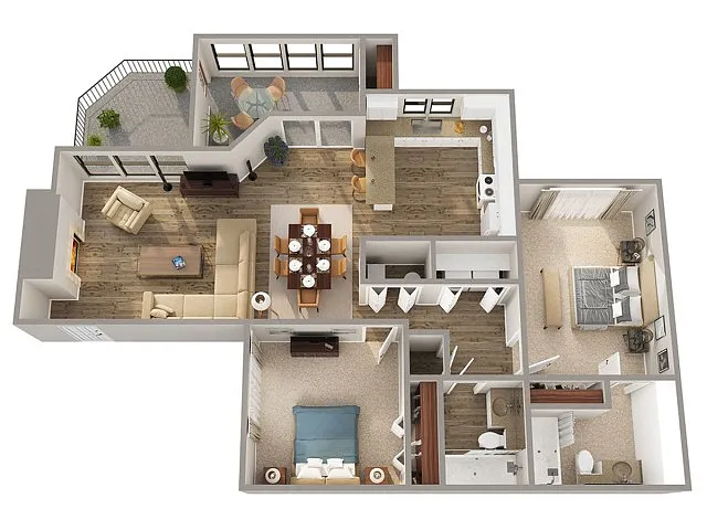 Floor plan Brunswick