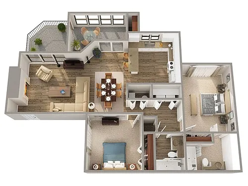 Floor plan Brunswick