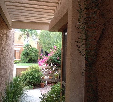 Front entry looking out